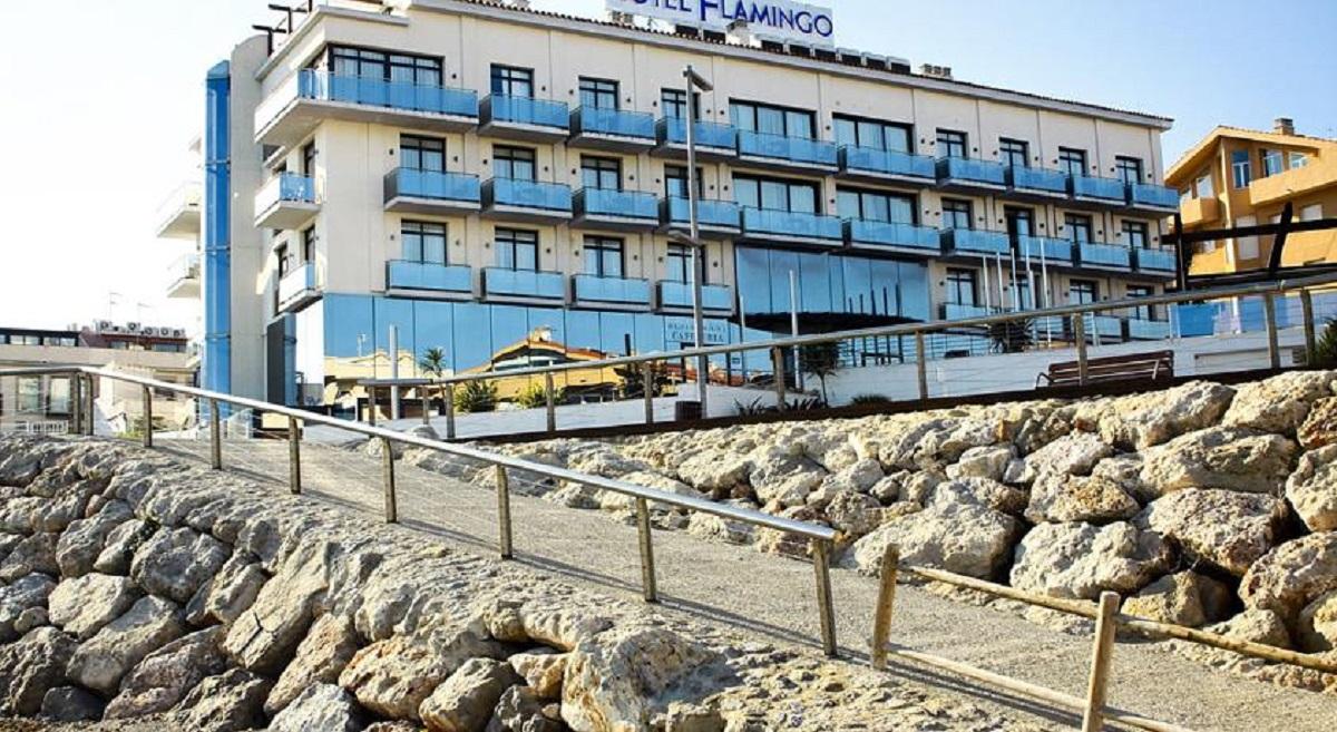 Hotel Flamingo L'Ampolla Bagian luar foto