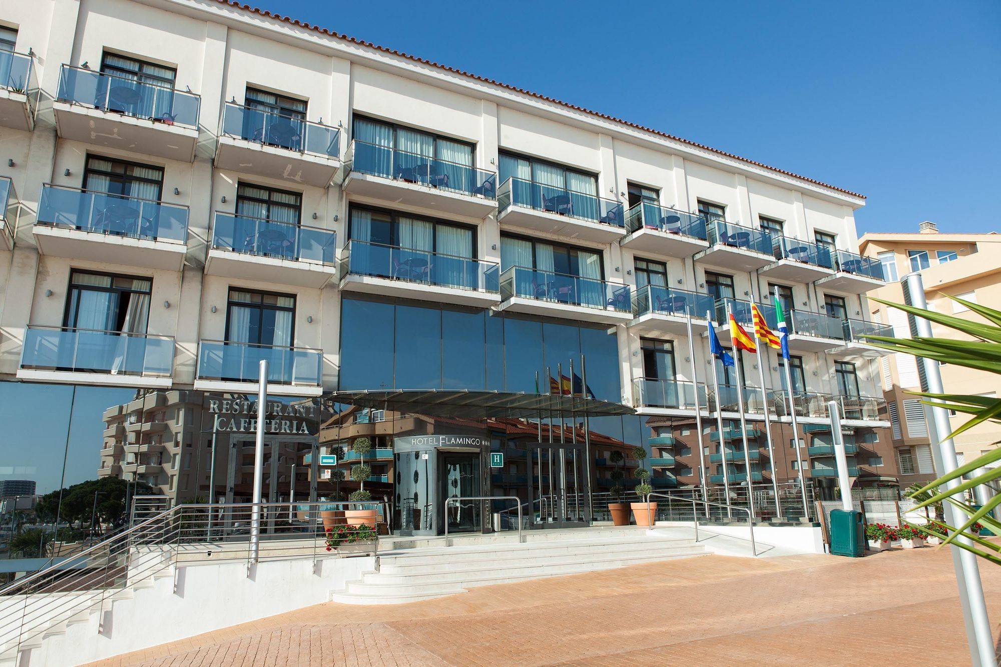 Hotel Flamingo L'Ampolla Bagian luar foto